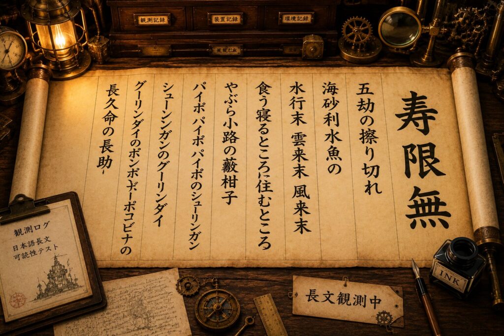 寿限無2回目